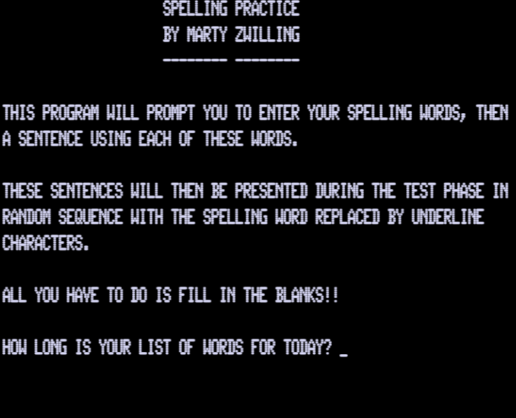 Screen shot